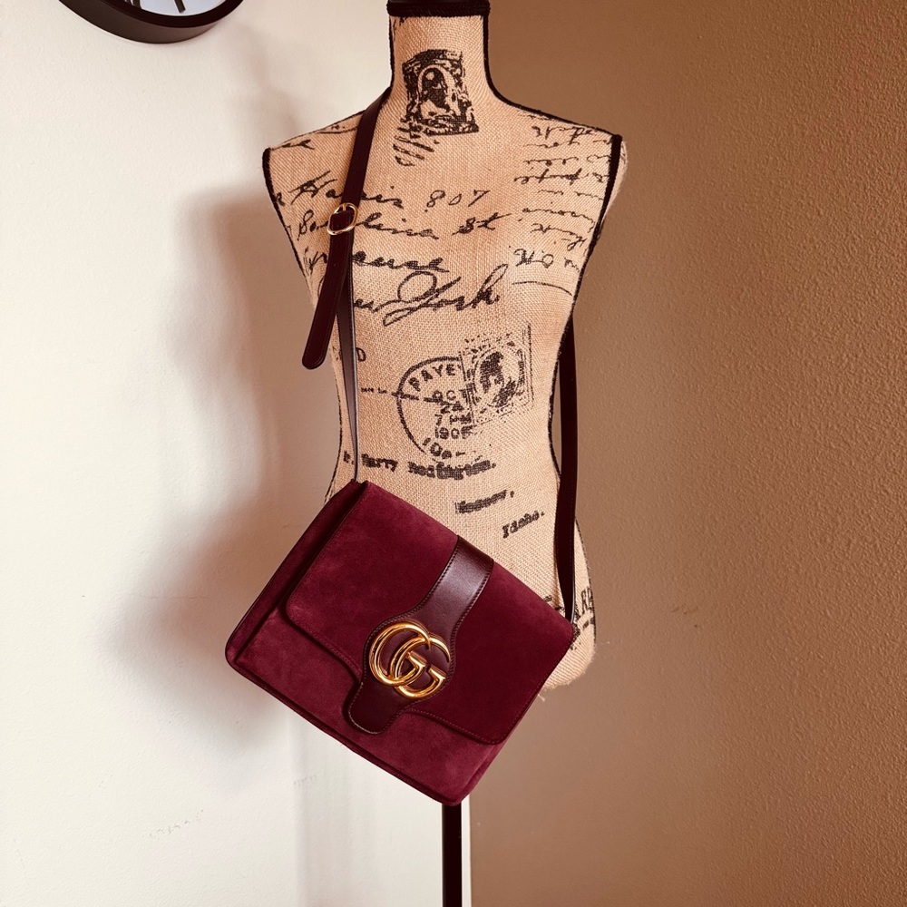 Gucci Deep Red Crossbody Bag